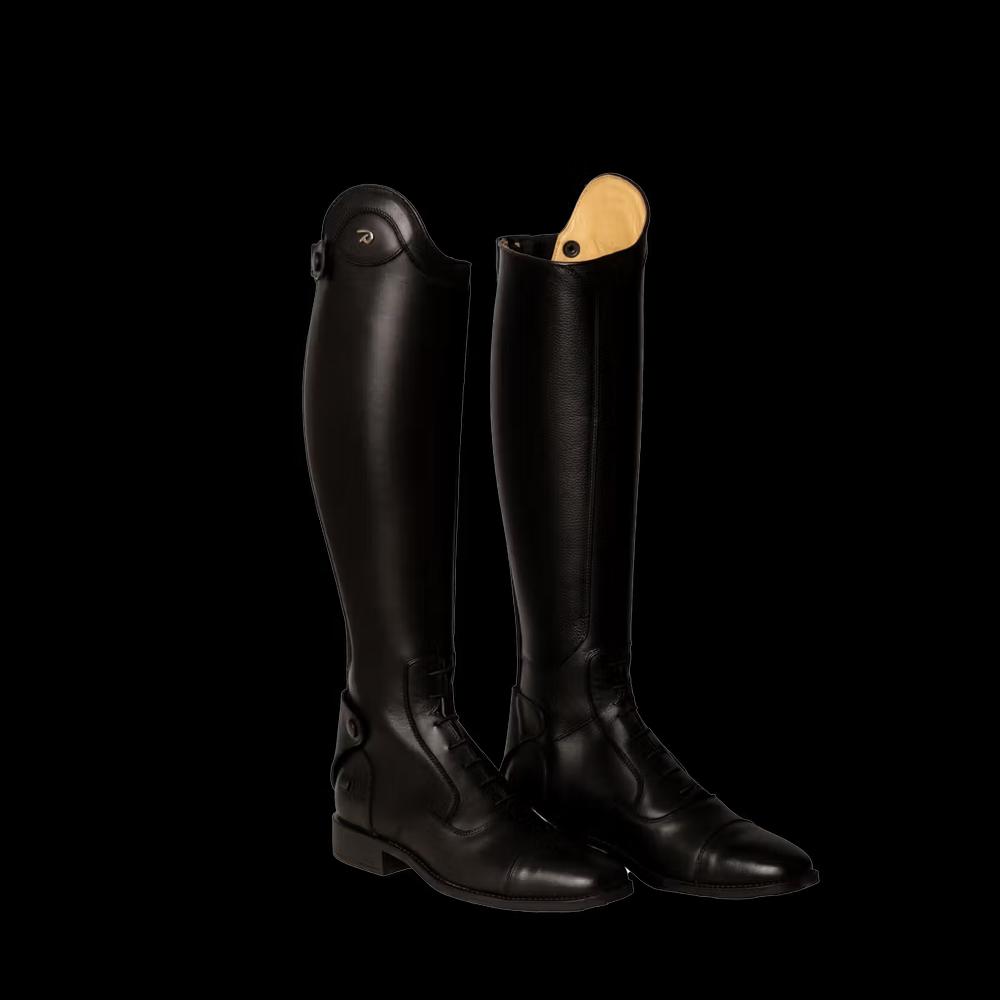 Riding Boots Slim w. Laces | 36 - 40, black